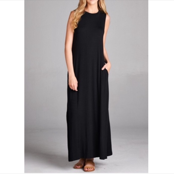 Misty Pearl Dresses & Skirts - 🔥💥Womens Comfy Maxi Dress Pockets Side Splits